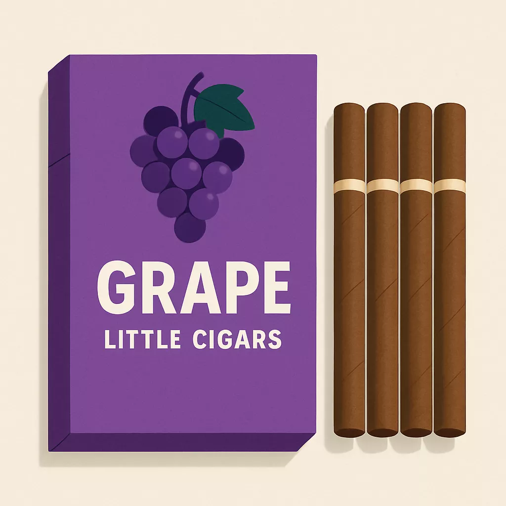 grape little cigars